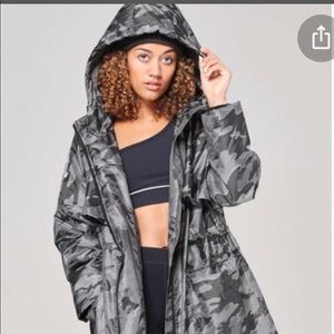 Ivy park army print parka